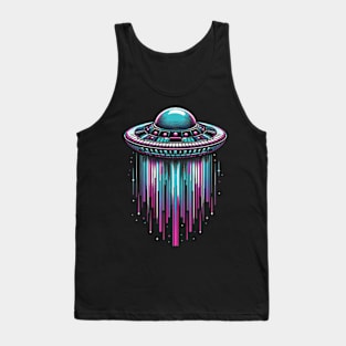 Synthwave UFO Tank Top